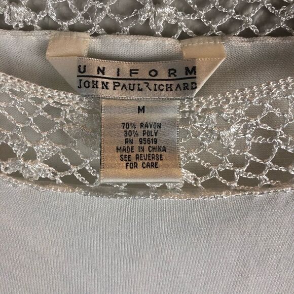John Paul Richard Sweater Top Size M - Picture 3 of 5